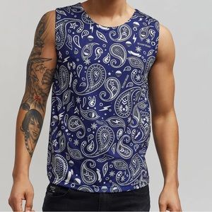Bandana Poolside Tank Size Large